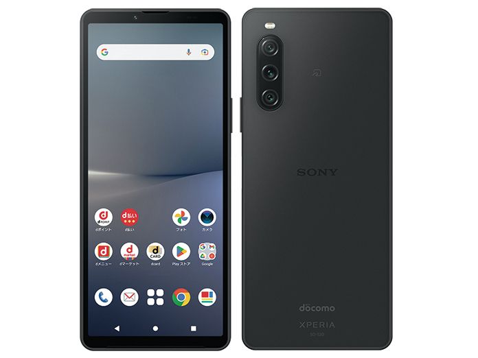 ���������ʡ�SIM�ե꡼ Xperia 10 V SO-52D 128GB �֥�å�