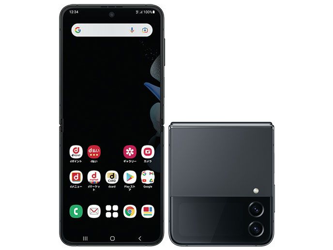 SIMフリー Galaxy Z Flip4 SC-54C グラファイト 128GB