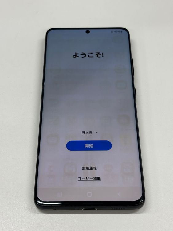 ���������ʡ�SIM�ե꡼ SC-52B Galaxy S21 Ultra 5G 256GB �֥�å�