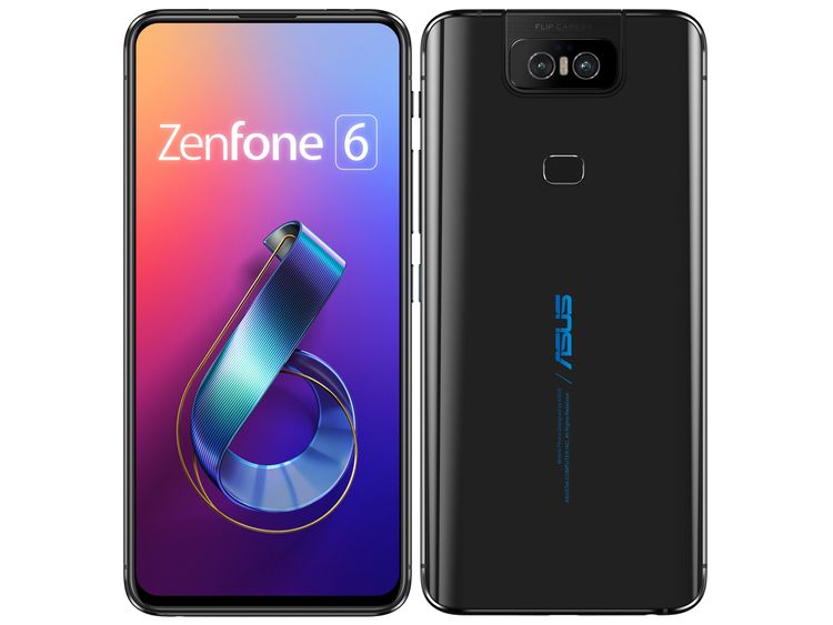 �����ò��������SIM�ե꡼ ZenFone 6 ZS630KL 256GB �֥�å�