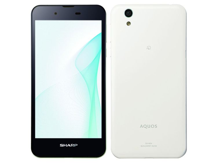 SIM�ե꡼ AQUOS SH-M04 �ۥ磻�� 16GB