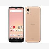 SIMフリー あんしんスマホ KY-51B ピンクゴールド 64GB