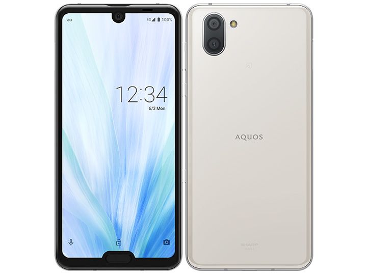 SIMե꡼ AQUOS R3 SHV44 ץʥۥ磻 128GB
