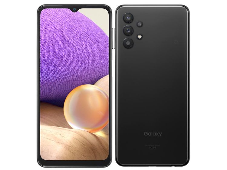 SIMե꡼ Galaxy A32 5G SCG08 ֥å 64GB