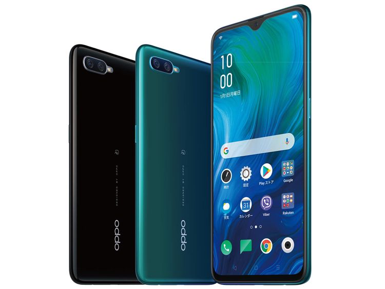 SIM�ե꡼ OPPO Reno A CPH1983 �֥롼 64GB