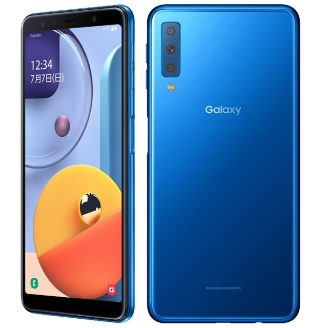 �����ò��������SIM�ե꡼ SM-A750C �֥롼
