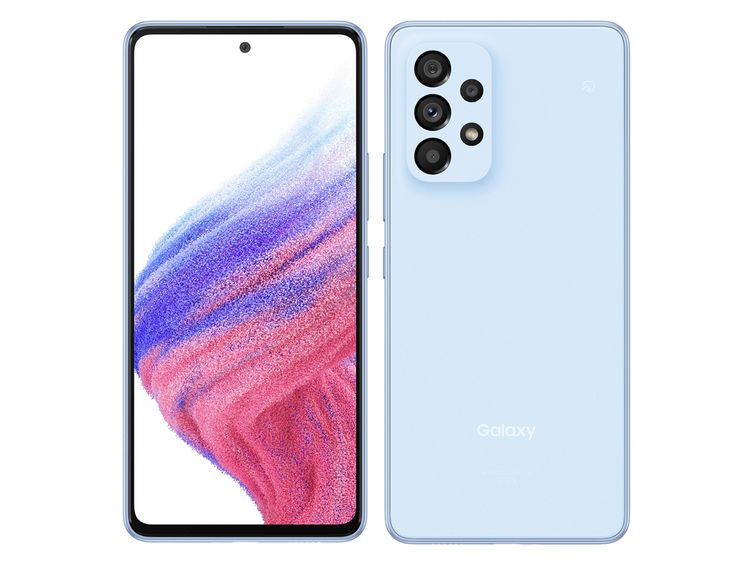SIMե꡼ Galaxy A53 5G SCG15 ֥롼 128GB