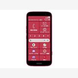 SIMフリー らくらくスマートフォン F-53E ピンク 128GB