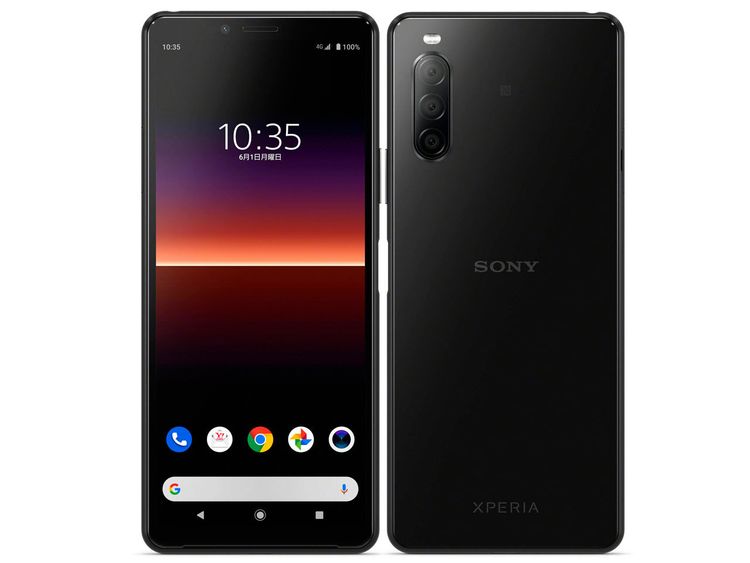 ���������ʡ����ò���SIM�ե꡼Xperia 10 II 64GB �֥�å�