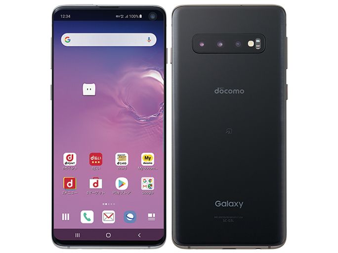 SIMե꡼ Galaxy S10 SC-03L ץꥺ֥å 128GB