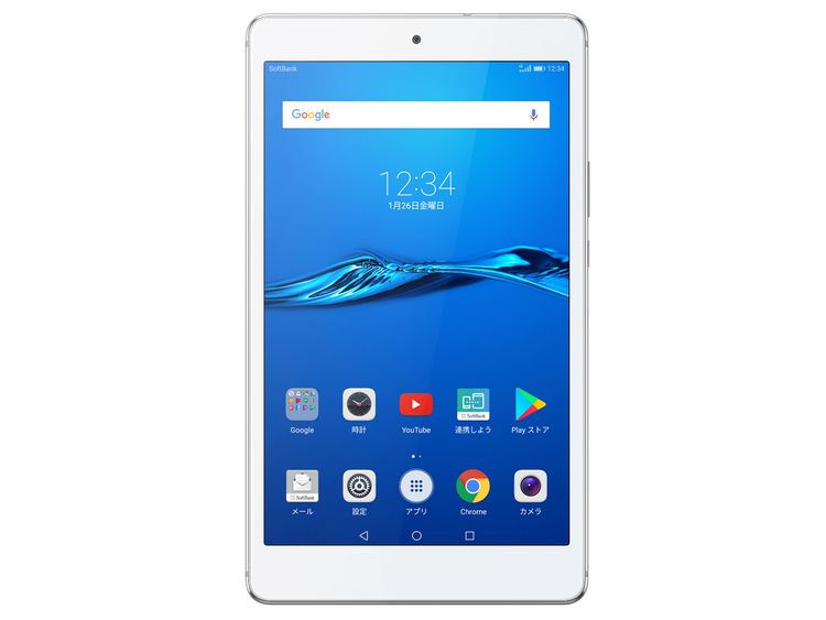 ���������ʡ�SIM�ե꡼ MediaPad M3 Lite 701HW 16GB �ۥ磻��