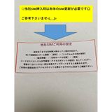 SIM�ե꡼�� au GRATINA �� KYF39 4G LTE�������� nanoSIM �����