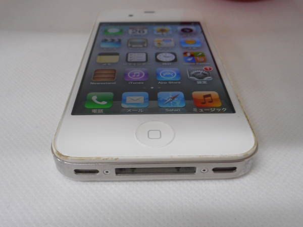 ムスビー｜SoftBank iPhone 4S 16GB ホワイト MD239J/A アクティー1173 