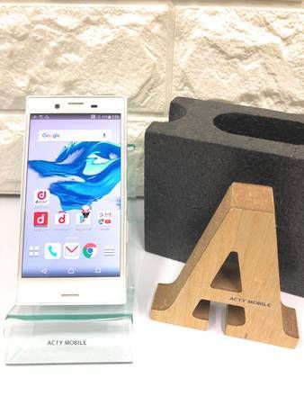 �����ʡ� SIM���å�����ѡ� Xperia X Compact SO-02J �ۥ磻�� �����ɹ���