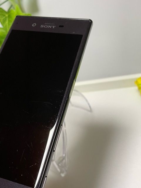 Xperia - SONY Xperia XZ ブラック SOV34 中古美品 ムスビー｜SIMフリー☆ Xperia XZ SOV34 au ブラック 判定〇
