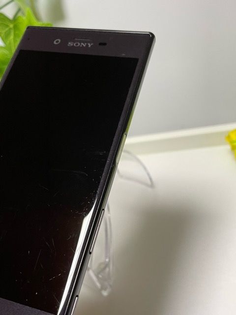 SIMフリー★ Xperia XZ SOV34 au ブラック 判定〇 バッテリー良好 中古 M2