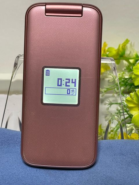 ★docomo らくらくホン F-02J ピンク ムスビー｜【SIMフリー】らくらくホン F-02J ピンク 利用制限〇 docomo