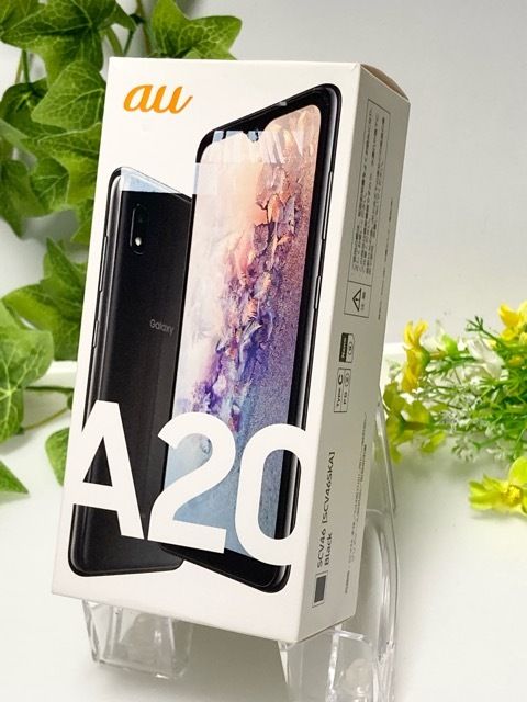ムスビー｜新品未使用品 SIMフリー☆ サムスン Galaxy A20 SCV46 au 