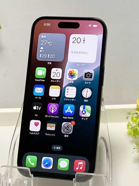 �ڥХåƥ꡼90%��iPhone15��128GB���֥�å���MTMH3J/A  SIM�ե꡼ �ɥ���