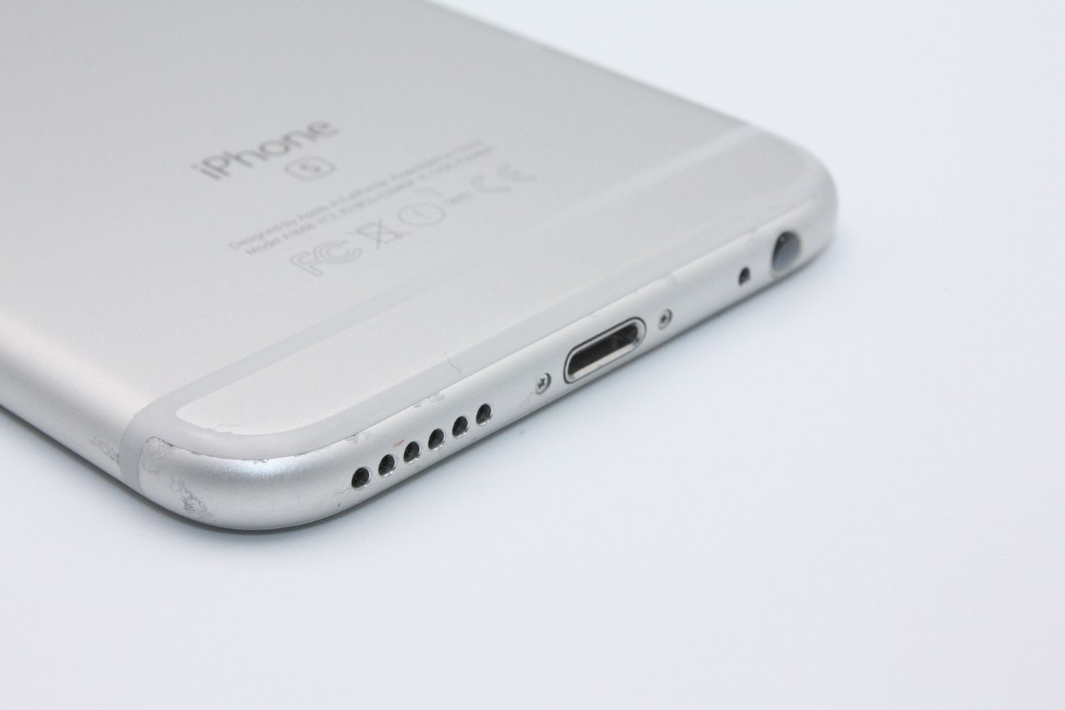ムスビー｜【訳アリ大特価】バッテリー(100%)iPhone6s 16GB SIlver SIM 