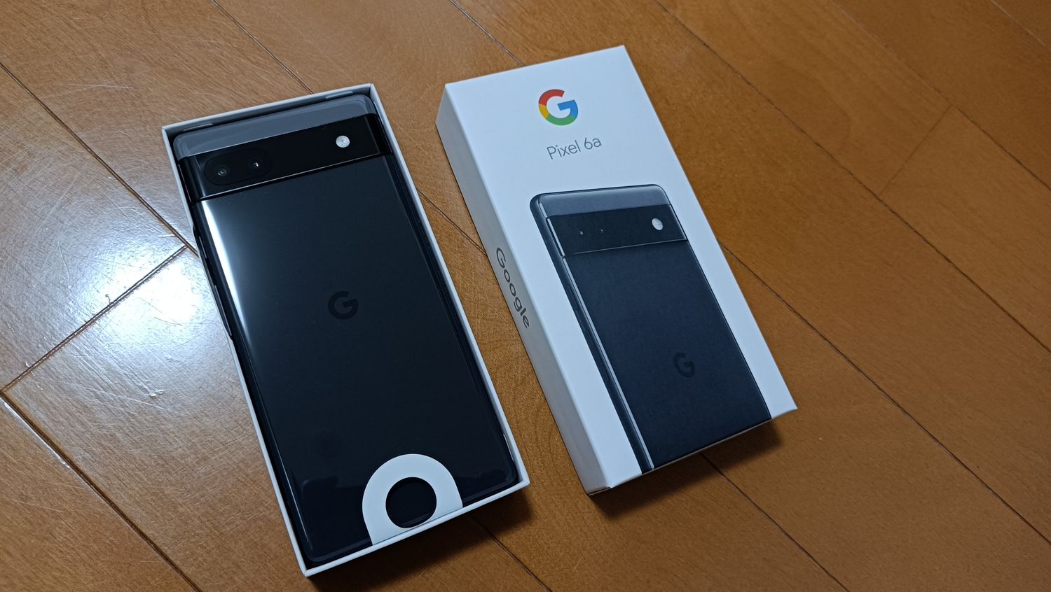 ムスビー｜Google Pixel 6a チャコール au版SIMフリー 開封のみ未使用 