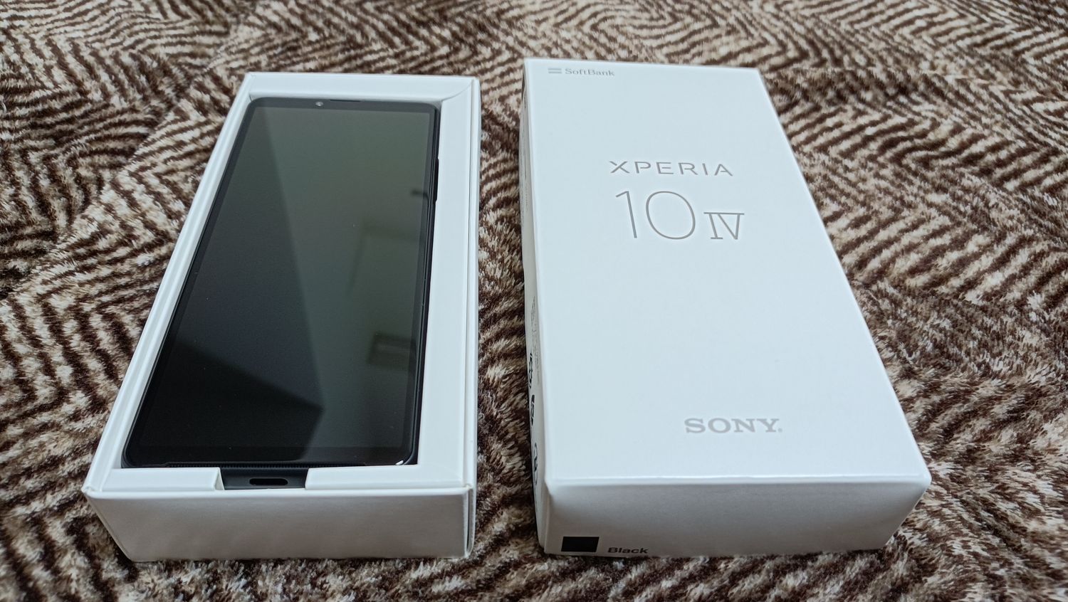 ムスビー｜Xperia 10 IV ブラック softbank版SIMフリー 開封のみ未使用  