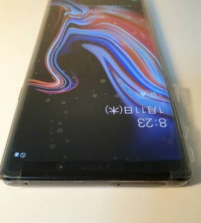 ムスビー｜Samsung Galaxy Note9 128GB (ミッドナイトブラック 