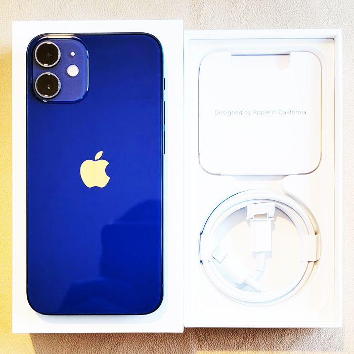 ムスビー｜永久保証 海外版 iPhone12 mini 128GB ブルー SIMフリー 