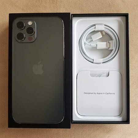 ムスビー｜iPhone12 Pro 香港版 SIMフリー 128GB グラファイト 送料 