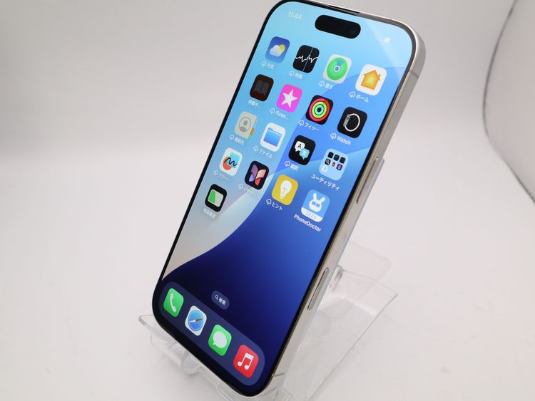 ڥȡХSIMե꡼ iPhone16Pro  256GB ۥ磻 BT97%