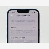 SIM�ե꡼ iPhone13 128GB �֥롼 �Хåƥ꡼����85%