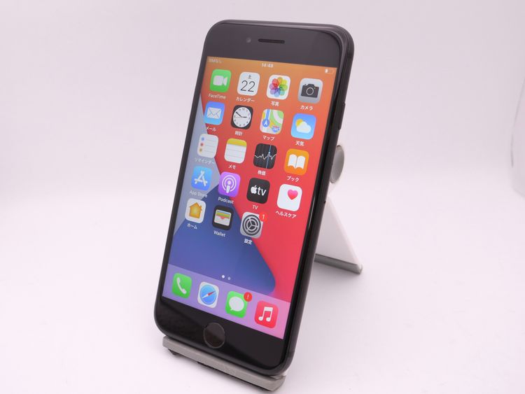 SIM�ե꡼ iPhone7 32GB �֥�å� �Хåƥ꡼����84%