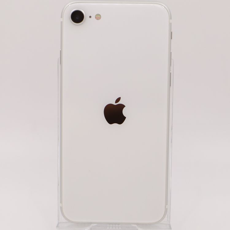 �ڥȡ�������Х����SIM�ե꡼ iPhoneSE�裲���� 128GB �ۥ磻�� BT����74%