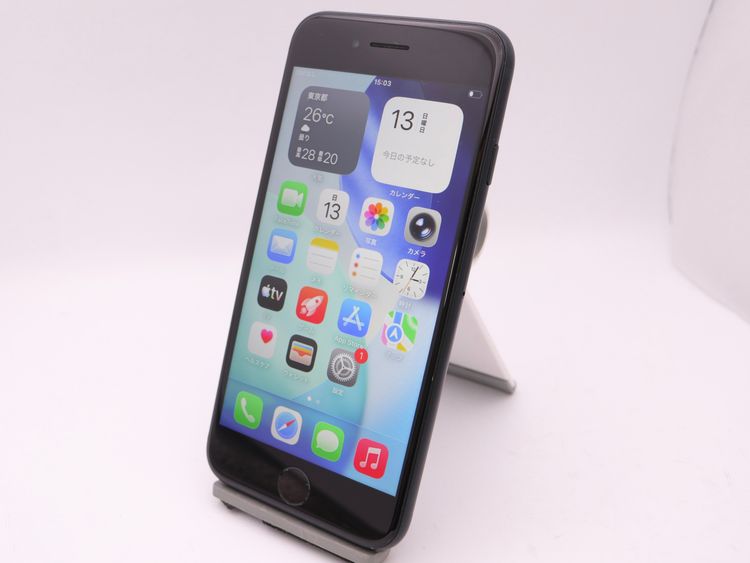 SIM�ե꡼ iPhoneSE ��3���� 64GB �ߥåɥʥ��� �Хåƥ꡼����82%