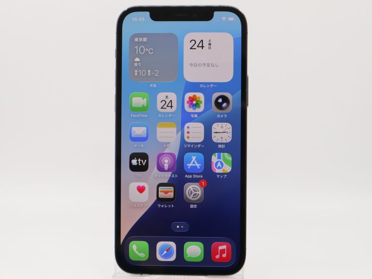 �ڥȡ�������Х����SIM�ե꡼ iPhone12Pro 128GB ����ե����� BT����76%