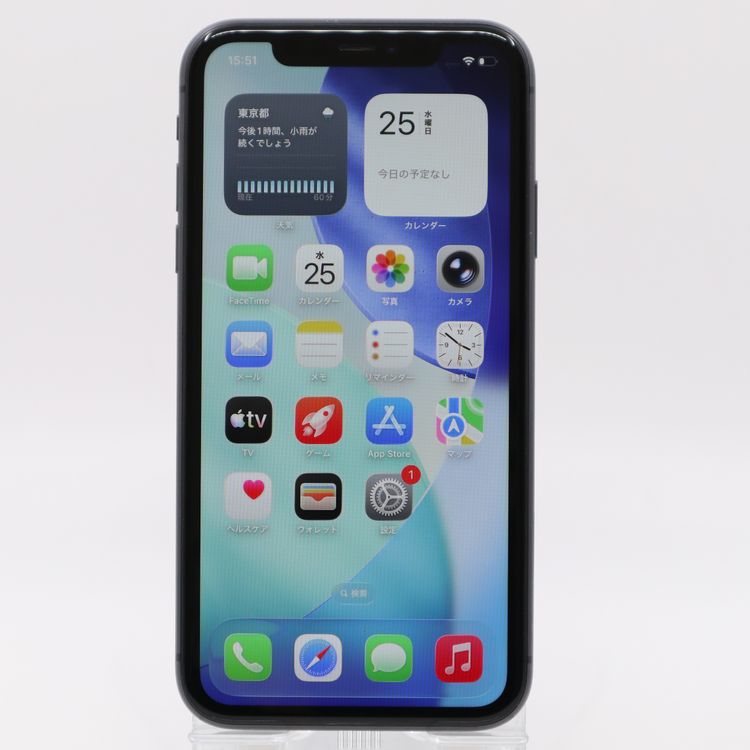 �ڥȡ�������Х����SIM�ե꡼ iPhone11 128GB �֥�å� �Хåƥ꡼����70%