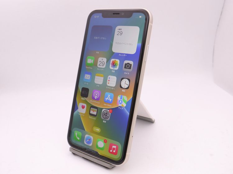 SIM�ե꡼ iPhone11��64GB �ۥ磻�� �Хåƥ꡼����89%