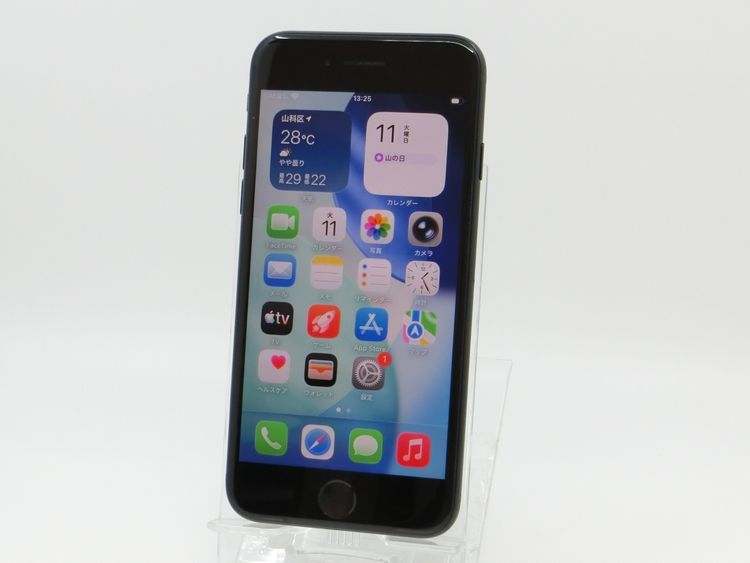 SIM�ե꡼ iPhone SE(�裳����) 64GB �ߥåɥʥ��� �Хåƥ꡼����89%
