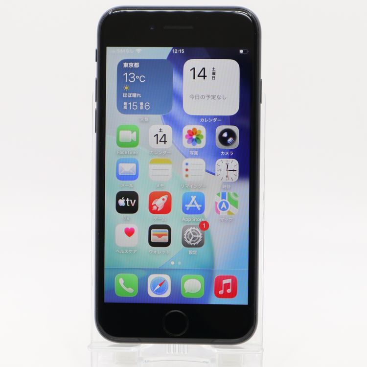 �ڥȡ�������Х����SIM�ե꡼ iPhone SE��2���� 64GB �֥�å� BT����79%