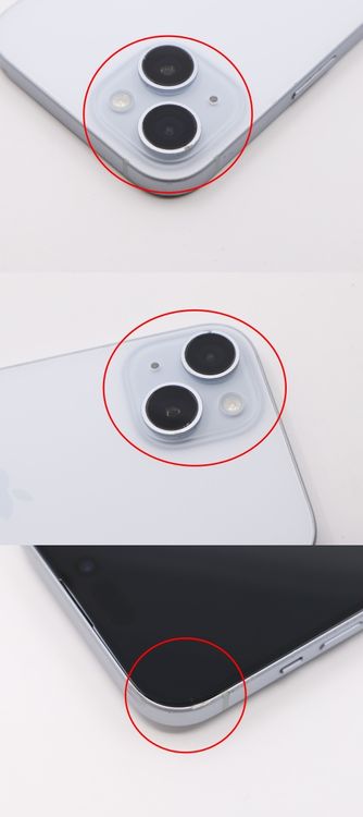 �ڥȡ�������Х����SIM�ե꡼ iPhone15 128GB �֥롼 �Хåƥ꡼����86%