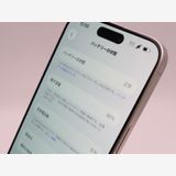 ڥȡХSIMե꡼ iPhone15ProMax  256GB ۥ磻 BT86%