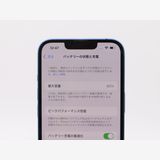 �ڥȡ�������Х����SIM�ե꡼ iPhone13 256GB �֥롼 �Хåƥ꡼����80%