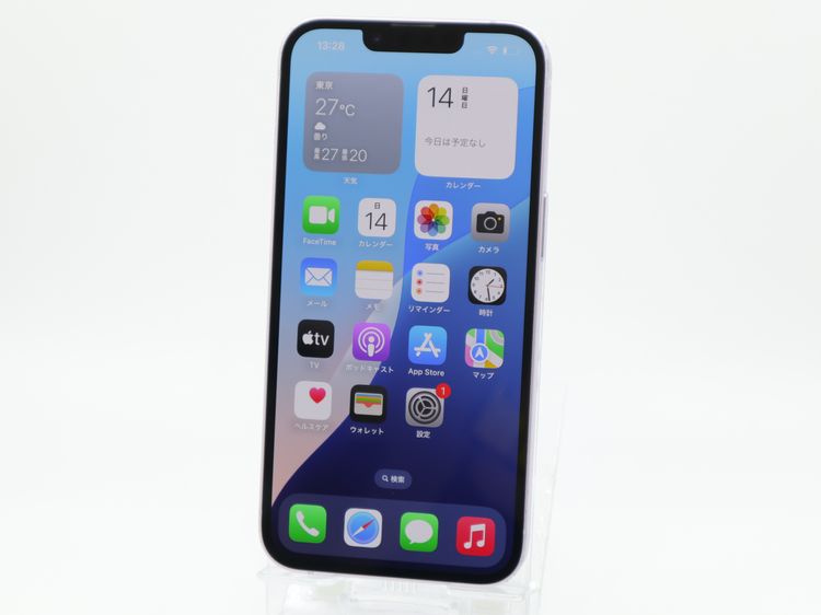 SIM�ե꡼ iPhone14 128GB �ѡ��ץ� �Хåƥ꡼����88%