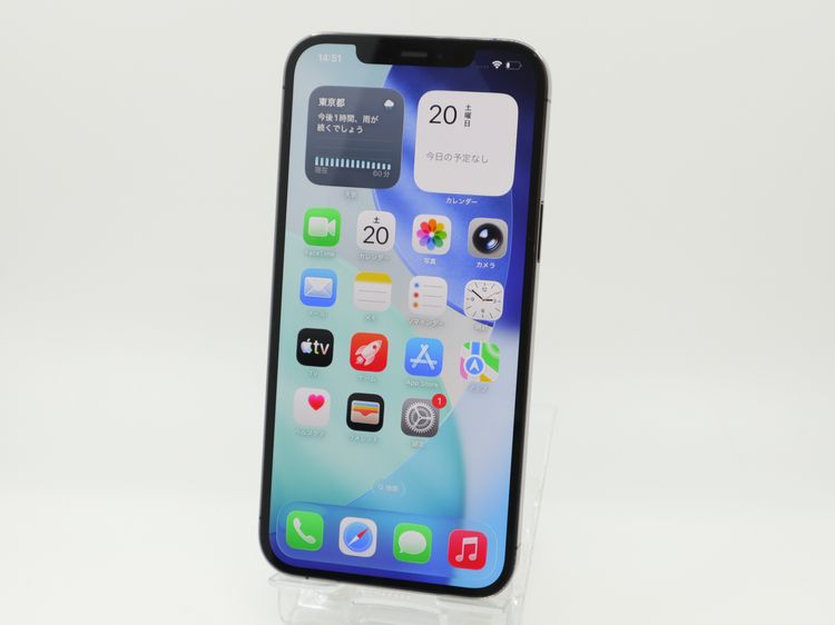 SIM�ե꡼ iPhone12ProMax 128GB ����ե����� �Хåƥ꡼����80%