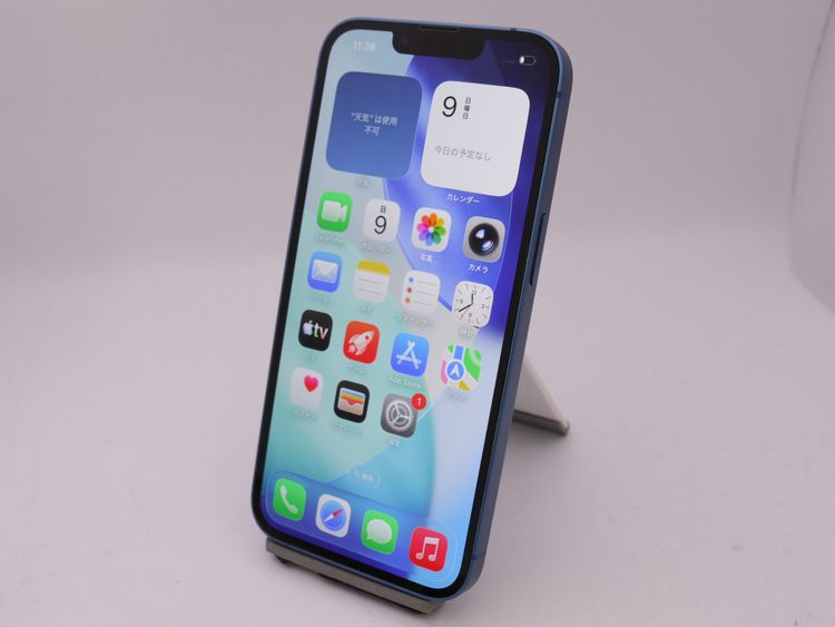 SIM�ե꡼ iPhone13 128GB �֥롼 �Хåƥ꡼����84%