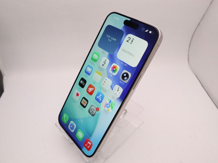 ڥȡХSIMե꡼ iPhone15ProMax  256GB ۥ磻 BT86%