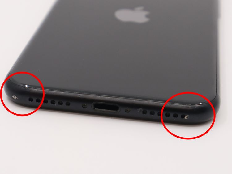 �ڥȡ�������Х����SIM�ե꡼iPhone SE �裲���� 64GB �֥�å� BT����81%