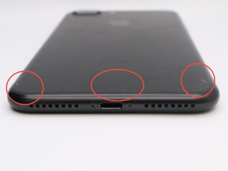 ڥȡХSIMե꡼ iPhone7Plus 256GB ֥å Хåƥ꡼63%