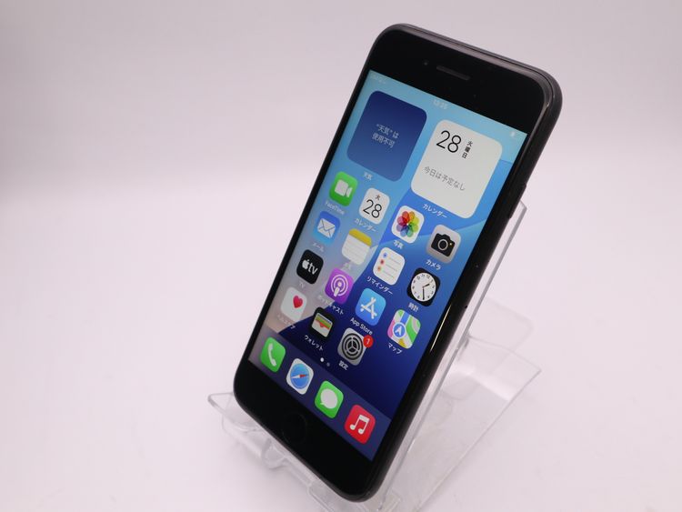 【トーカイモバイル】SIMフリー iPhoneSE2  128GB ブラック バッテリー状態76%