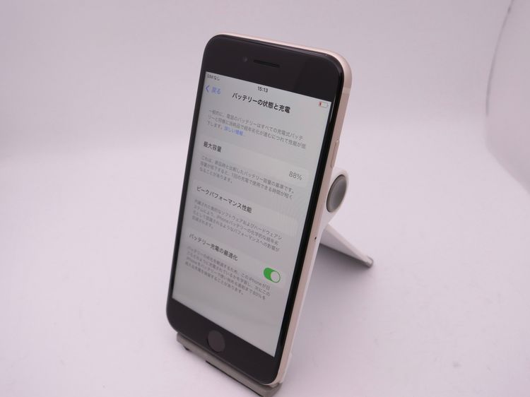 SIM�ե꡼ iPhone SE(�裳����) 256GB �������饤�� �Хåƥ꡼����88%